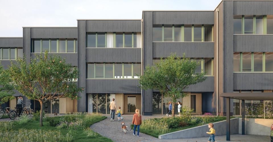 Maisons 5.5 pièces avec jardin privé - Maison contiguë 5.5 pièces - image - 1