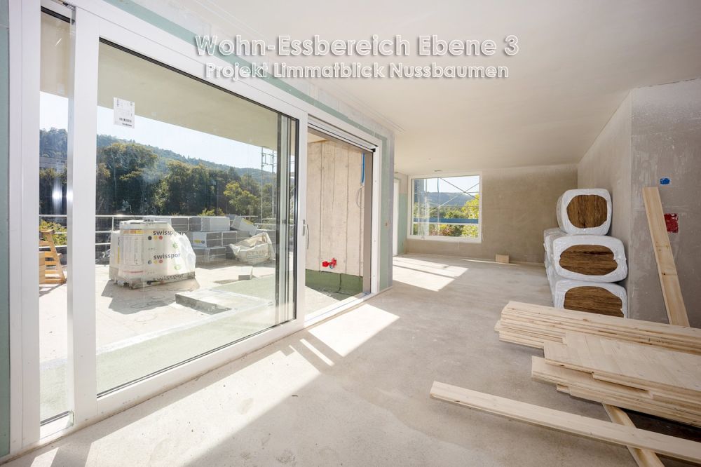 Exklusives Wohnen mit Blick auf die Limmat in Nussbaumen - Bild 6