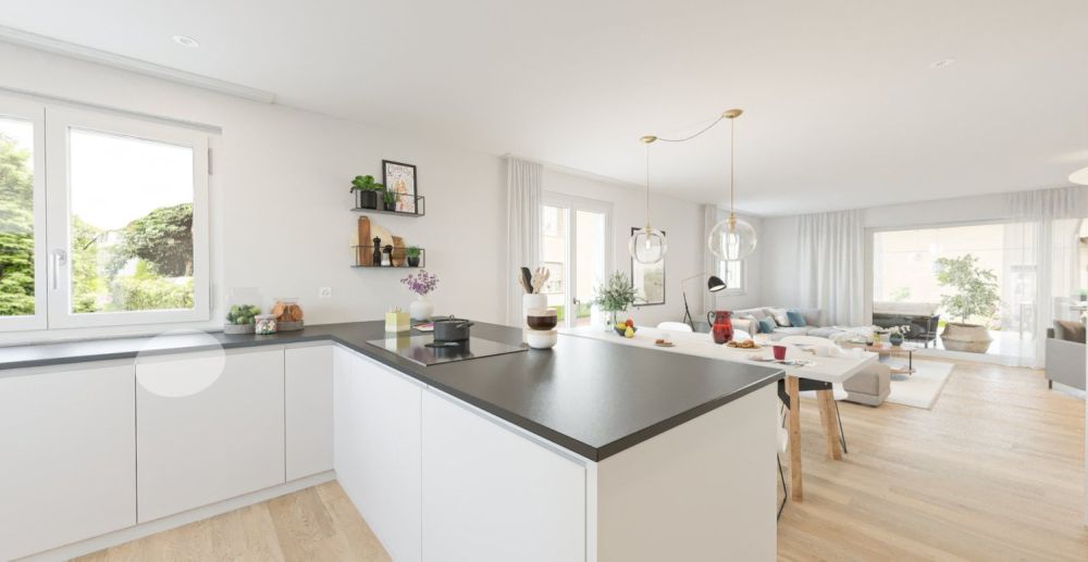 Modernes und naturnahes Eigenheim - Küche