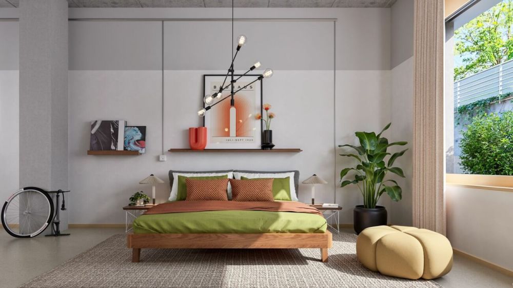 Grosszügige Maisonette-Wohnung am Rhein mit industriellem Charme -  Bild 2