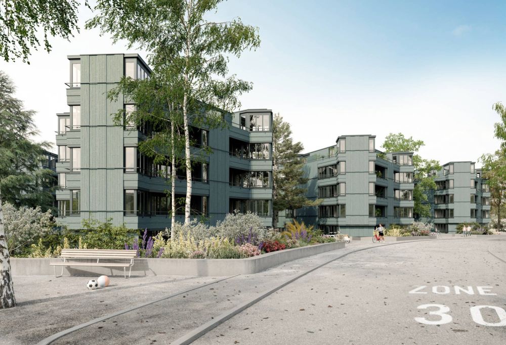 Erstvermietung Neubau: 2.5-Zimmer Wohnung im Wohnpark Buchholzstrasse -  Bild 1