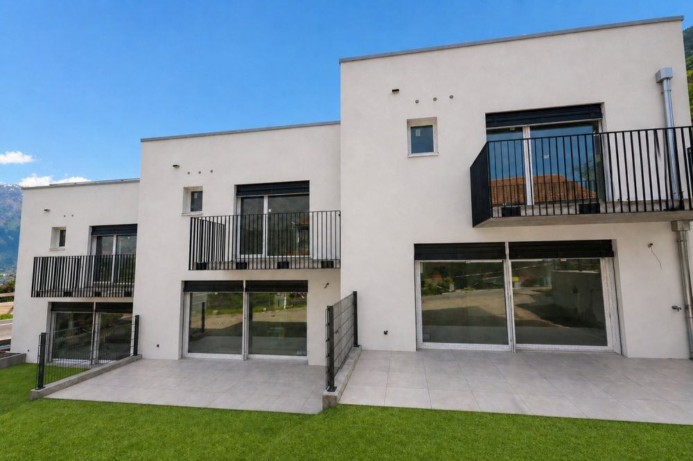 6 moderne Villen mit Panoramadach auf den Höhen von Saxon -  Bild 9