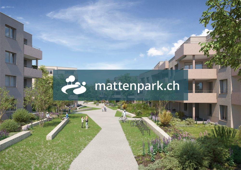 helle, moderne Wohnungen in der Überbauung "mattenpark.ch" -  Bild 1