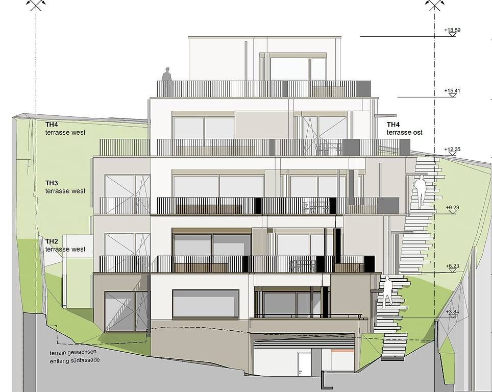 Terrassenhausprojekt 4TH mit rechtskräftiger Baubewilligung -  Bild 2