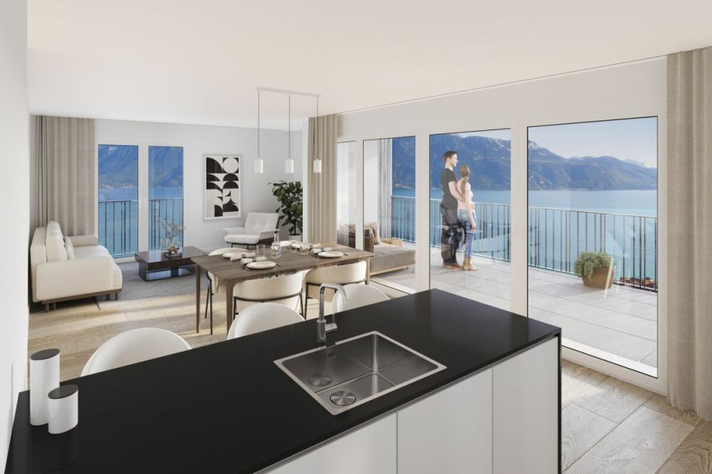 Chexbres: Duplex mit 5,5 Zimmern und freiem Blick auf den See -  Bild 5