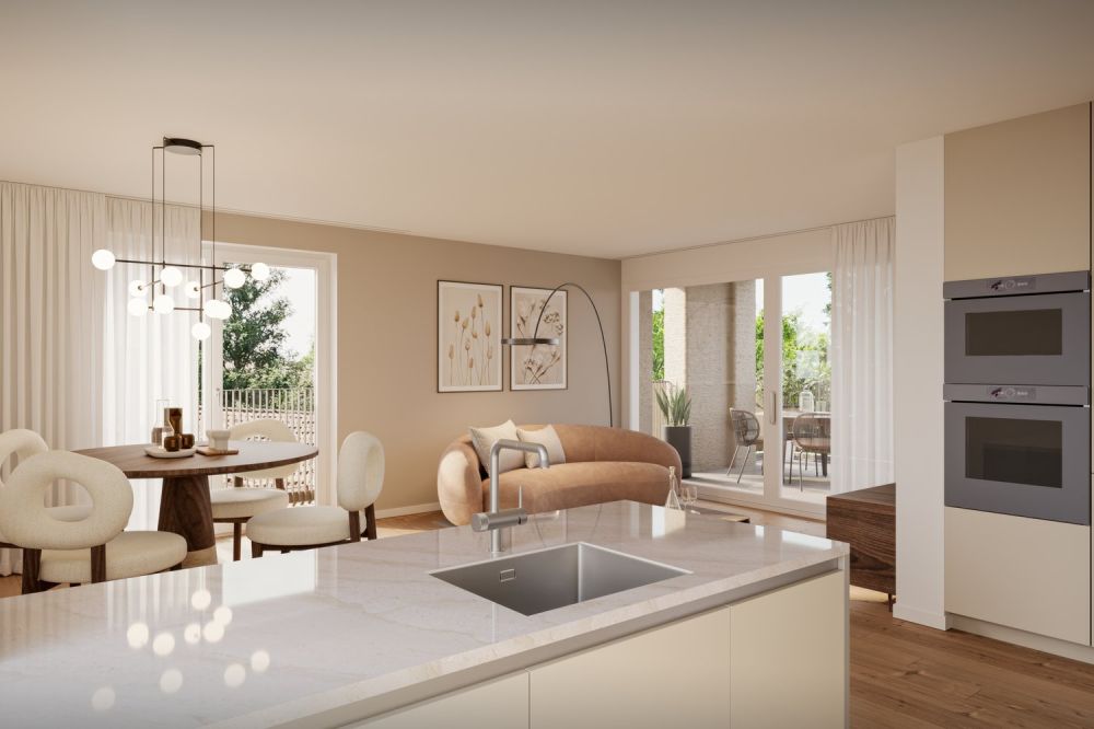 Neubau 3.5-Zimmer-Wohnung mit Loggia in Zürich Altstetten -  Bild 2