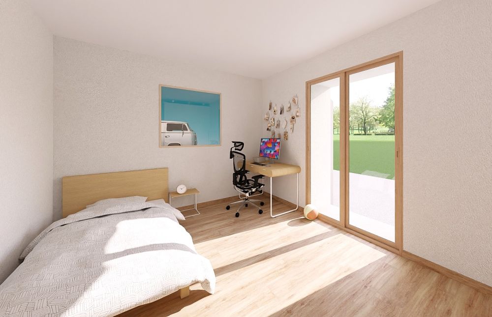 TRES AGREABLE 4.5 PIECES DANS UNE PETITE PPE DE TROIS APPARTEMENTS - VALEYRES SOUS MONTAGNY (VD) - - Bild 5