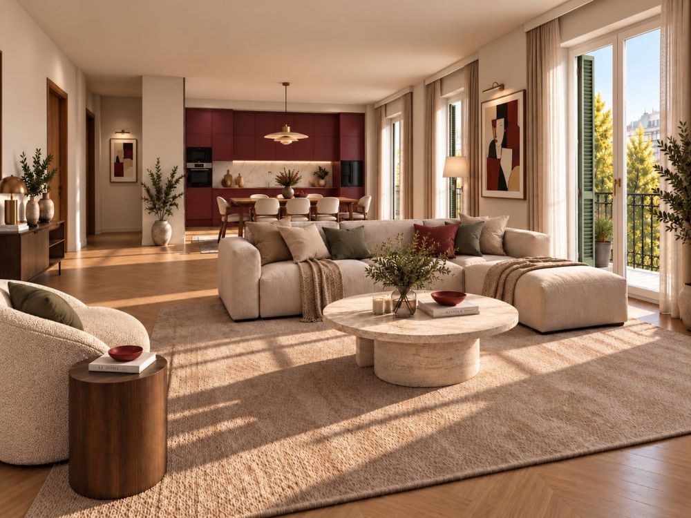 2.5 pièces avec grande balcon (lot 4) -  Bild 1