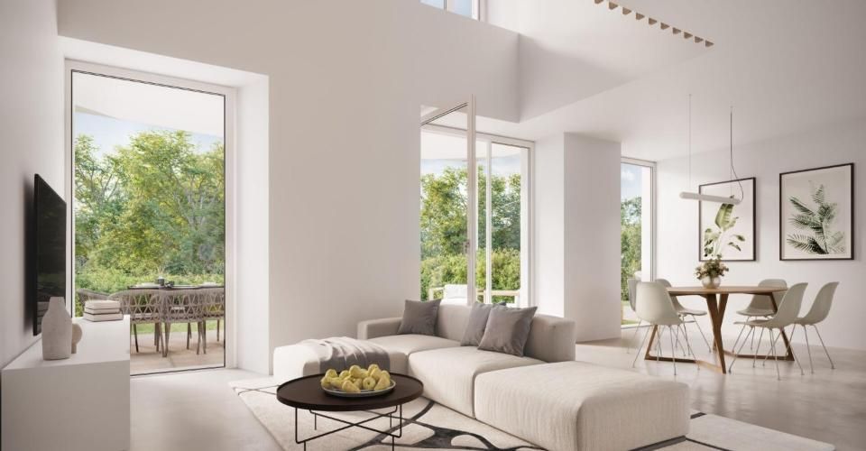 Au Bord des Berges - Villa mitoyenne de 4,5 pièces aux lignes élégantes et lumineuses - Maison contiguë 4.5 pièces - image - 6