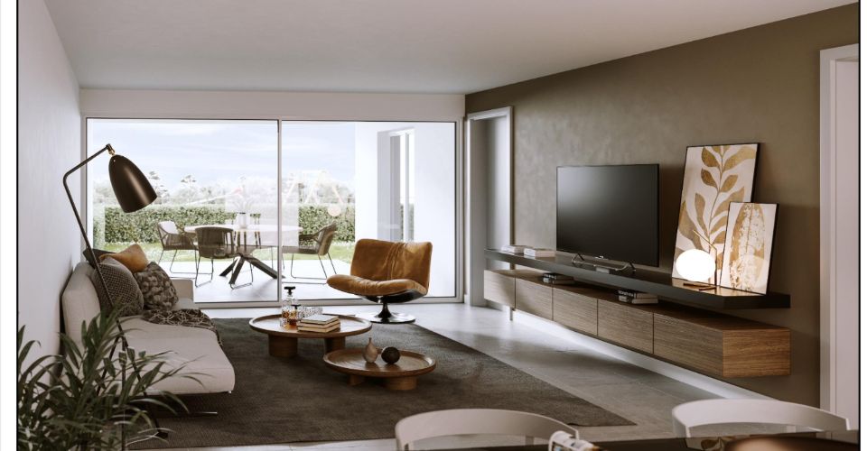 Moderno e luminoso appartamento 3 locali di nuova costruzione a Rivera - Appartement 3 pièces - image - 1