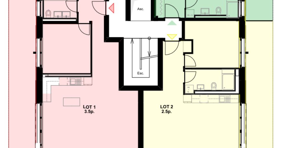 Chalet de charme, terrasse Sud 44 m² et vue alpine dégagée _ LOT 1 : Un 3.5 Pièces Rare - Appartement 3.5 pièces - image - 4
