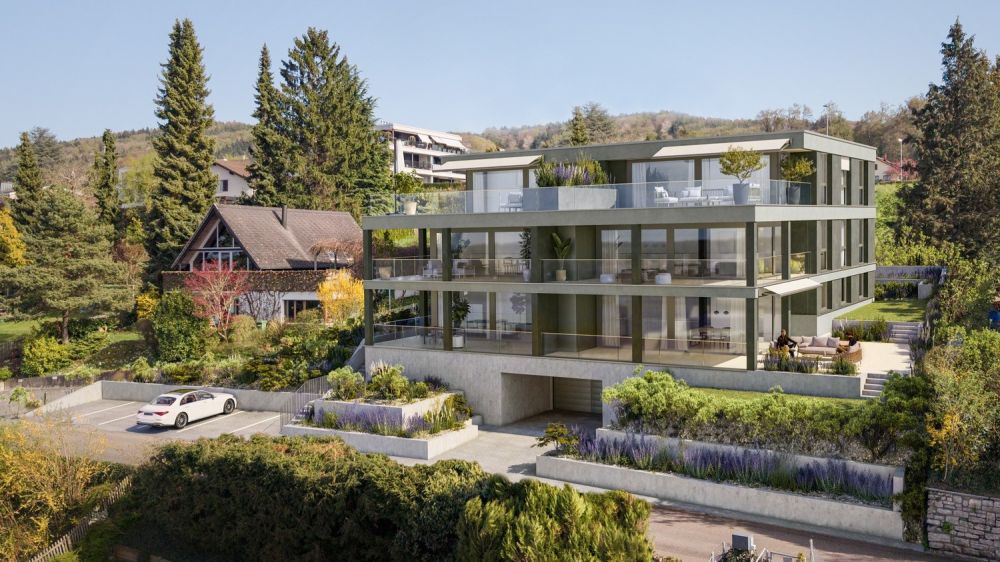 3.5 Zimmer-Wohnung mit Panoramaseesicht - Gebäudeübersicht