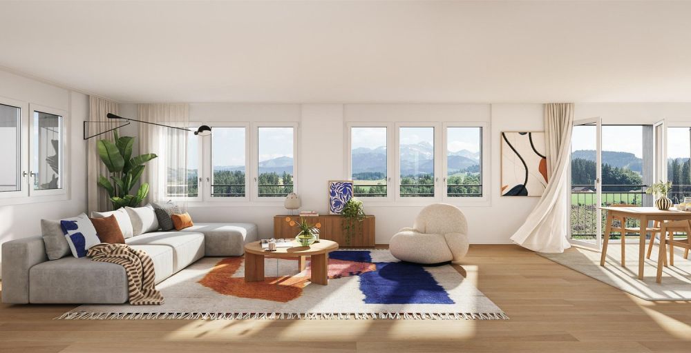 Neubau 3.5 Zimmerwohnung in Waldstatt - Bild 1