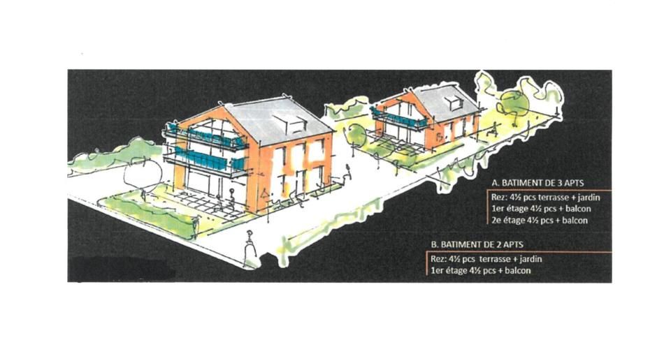 Lot 2 - Promotion Gamma - Dernier Logement de 4.5 pces. - Appartement 4.5 pièces - image - 1