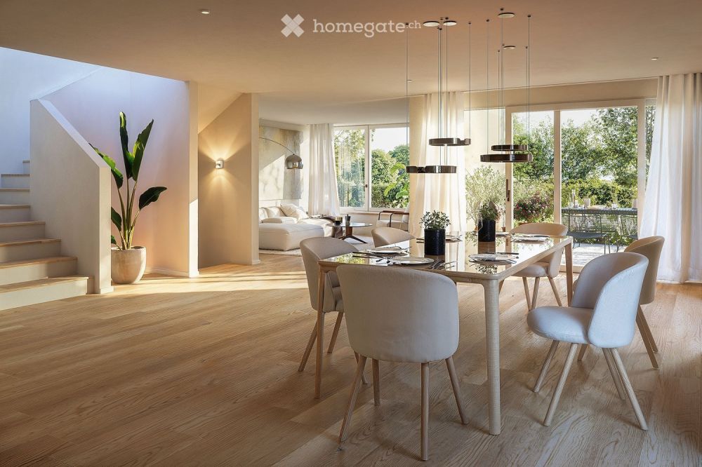 Modernes Zweifamilienhaus als Neubau in Aadorf – grosszügig mit je 6.5 Zimmern -  Bild 1