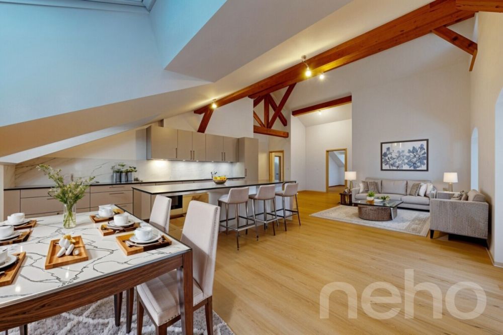 Splendide 5.5p sous les combles orienté sud dans bâtiment historique! - Bild 3