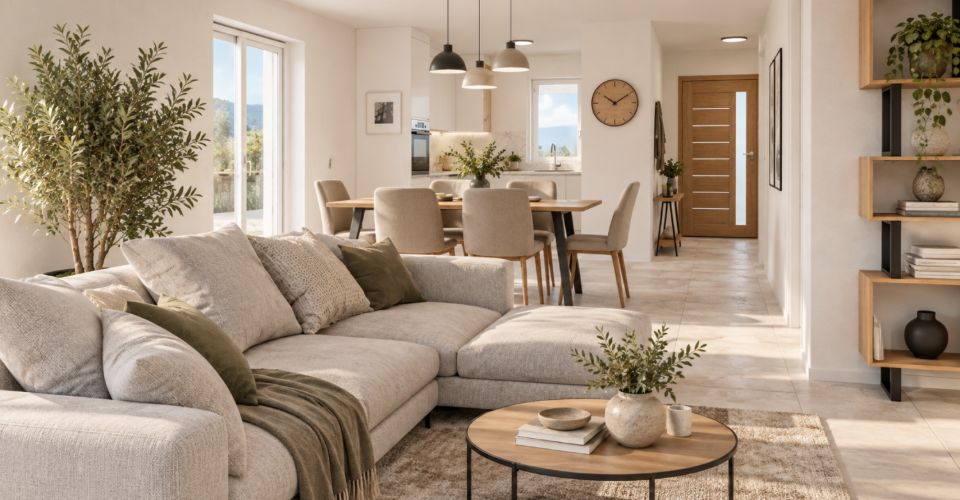Villa mitoyenne 5.5 pièces avec jardin - Boveresse | Lot J - Maison 5.5 pièces - image - 8