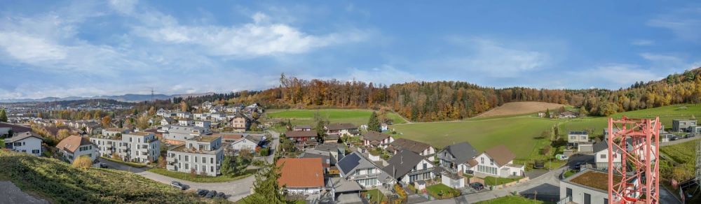 Attika-Terrassenwohnung - Zuoberst mit Weitsicht - Aussichtsfoto
