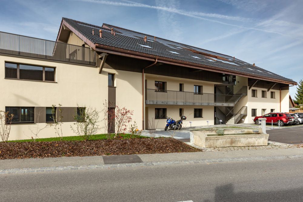 Magnifique duplex neuf de 5.5 pièces à 4 minutes de Romont - LOT 2.1 - Immeuble