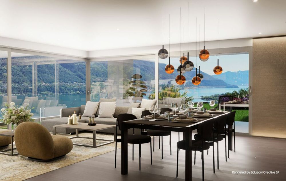 Lussuoso 4.5 locali: modernità ed eccellenza con vista lago - Bild 2