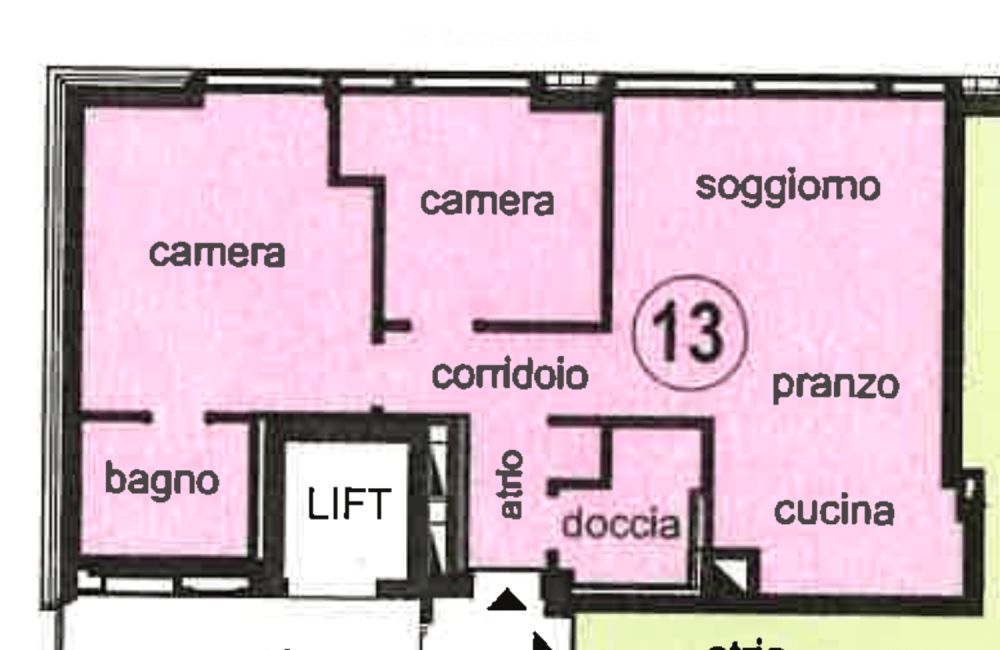 Paradiso centro: 3.5 moderno con garage -  Bild 5
