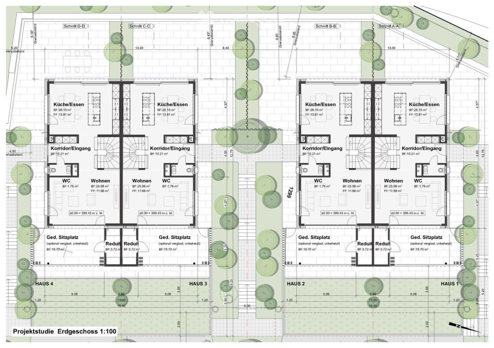 Modernes 6.5-Zimmer-Doppeleinfamilienhaus in Niederwil AG - Bild 6