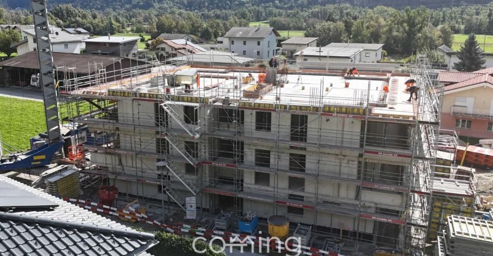 Nachhaltig, grosszügig und mit Bergblick - 5.5-Zimmer-Neubauwohnung in Niedergesteln - Appartement 5.5 pièces - image - 9