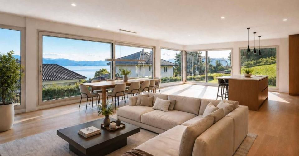 Villa individuelle avec vue sur le lac - Villa 6.5 pièces - image - 4