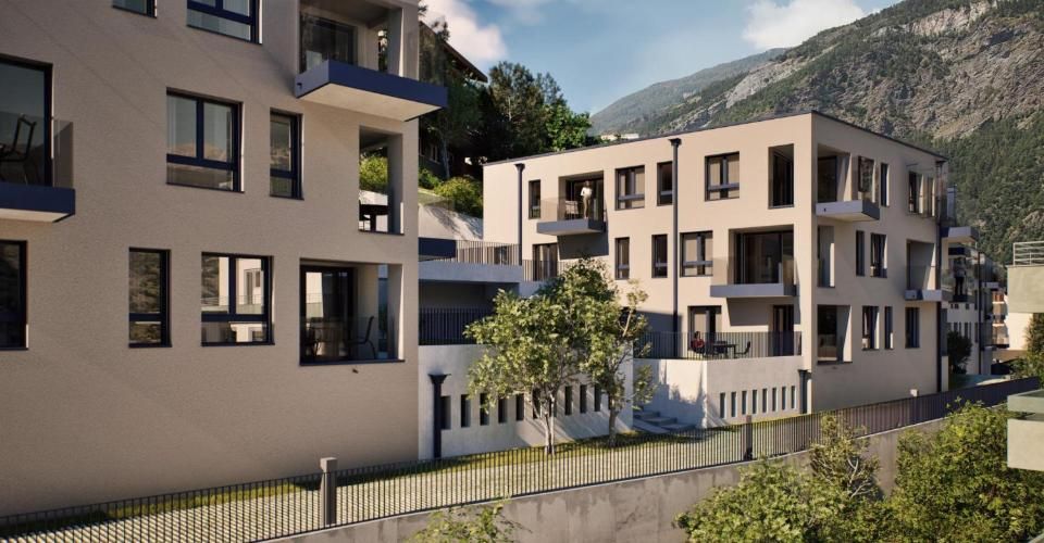 Einmalig wohnen, dauerhaft geniessen - Weingartenweg 26-30, Visp - Appartement 5.5 pièces - image - 6