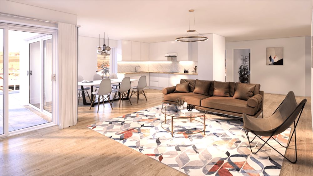 Prächtiges neues Attikapartment mit hohem Standard in PPE mit 3,5 Zimmern und Parkplatz im Garage -  Bild 8