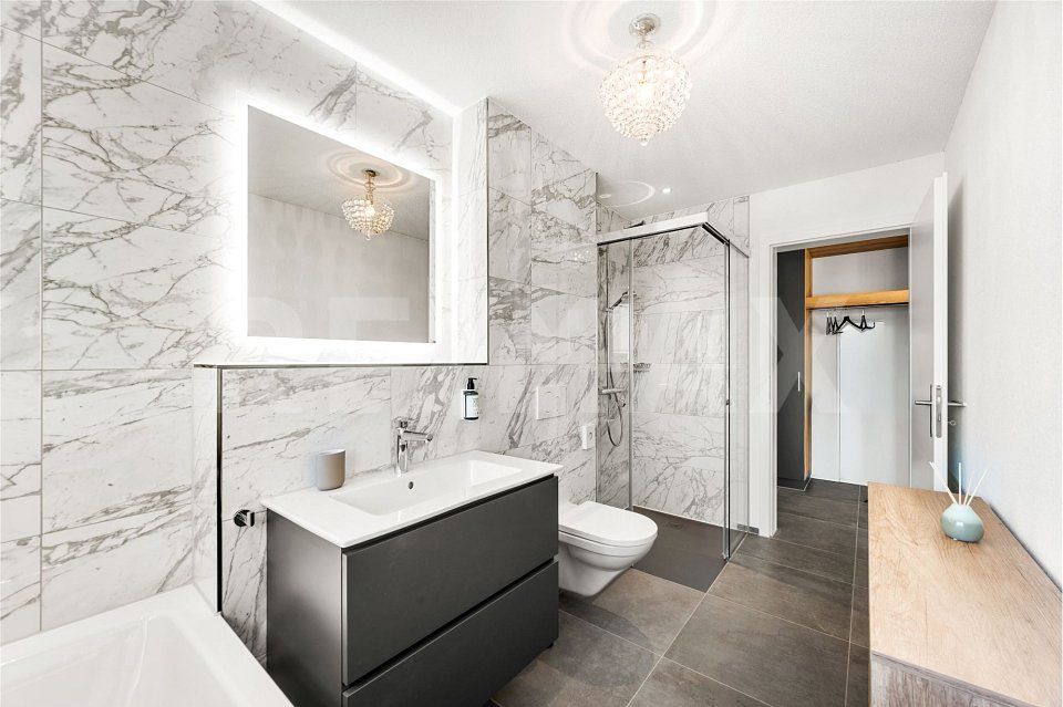 Magnifique attique meublé de 2,5 pièces avec terrasse de 65 m² à Avenches -  Bild 13