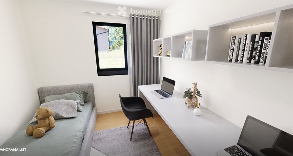 Appartement spacieux 3,5 pces avec terrasse et pelouse -  Bild 8