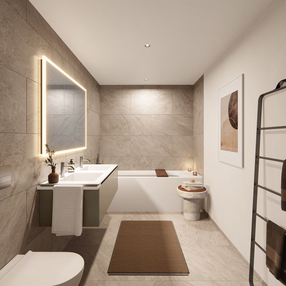 3.5-Zimmerwohnung im Neubauprojekt "Komorebi" - Walde Immobilien AG