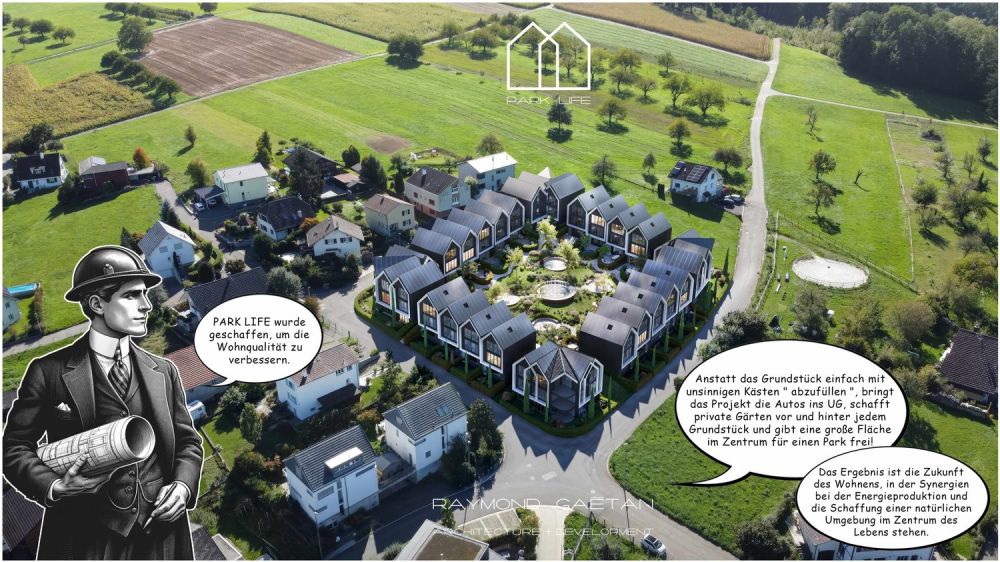 Noch 2 Eckhäuser mit 160m2 Wohnfläche und 50m2 grossem Garten -  Bild 2