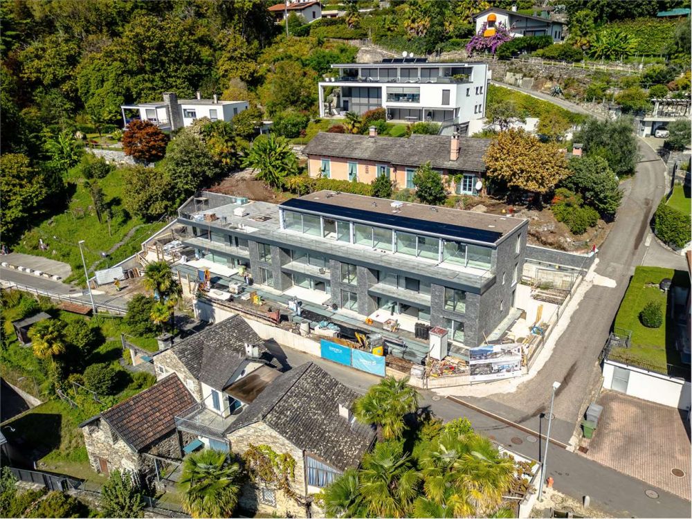 4.5 con giardino NUOVO Minusio vista lago -  Bild 1