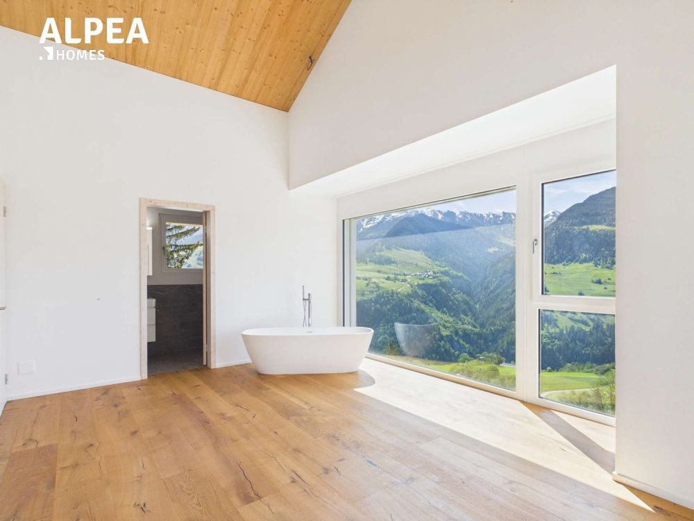Einfamilienhaus mit Einliegerwohnung & Panoramaausblick in Cumbel (Val Lumnezia) -  Bild 6
