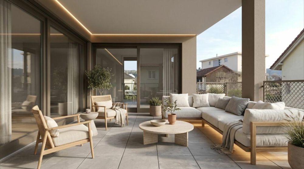 Moderne 4,5-Zimmer-Wohnung mit Balkon in Niedergösgen -  Bild 4
