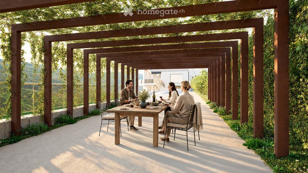 Aussergewöhnliches Wohnensemble mit freistehendem Atelierhaus -  Bild 3
