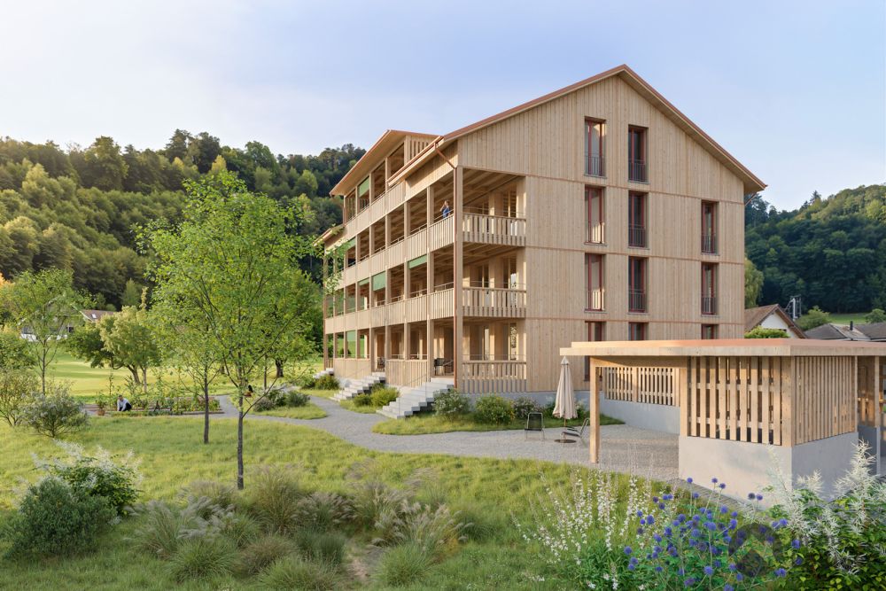 Wohnen im Baumgarten: Holzbau mit Charme und Weitblick -  Bild 2