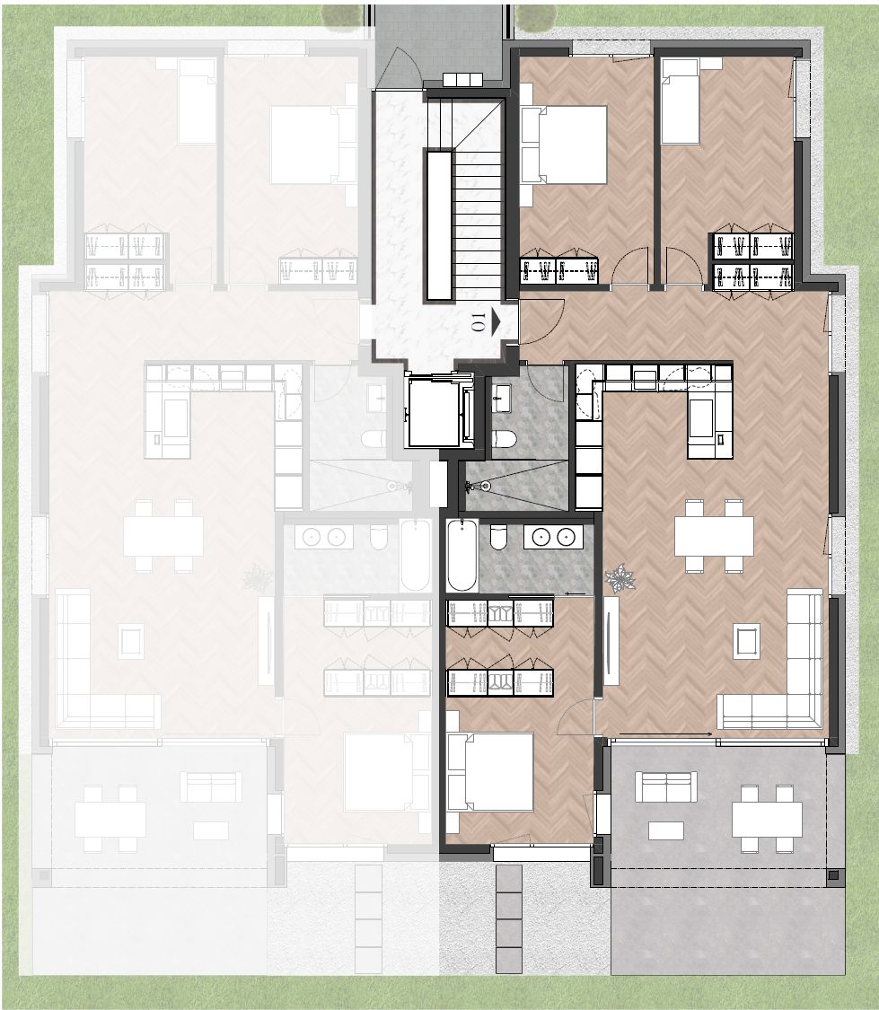 Nuova residenza Ammos ad Ascona - Piano Terra con ampio giardino privato - Bild 9