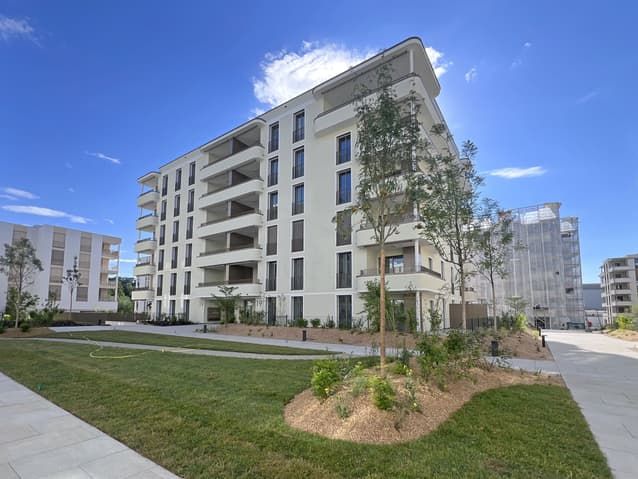 Confort moderne à Marly - Appartements de 3.5 à 4.5 pièces - Immeuble - Rue des Frère-Lumière 19a-19b