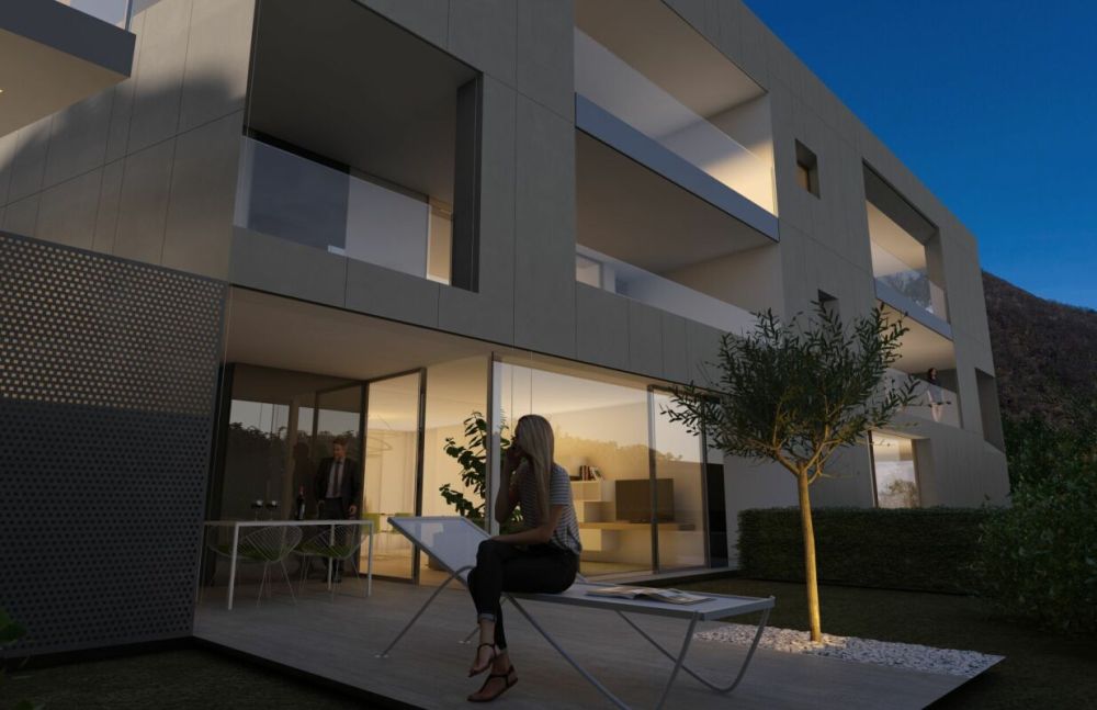 Elegante 4.5-Zimmer-Wohnung mit privatem Garten, in exklusivem Projekt - nur 8 Einheiten in Losone -  Bild 8