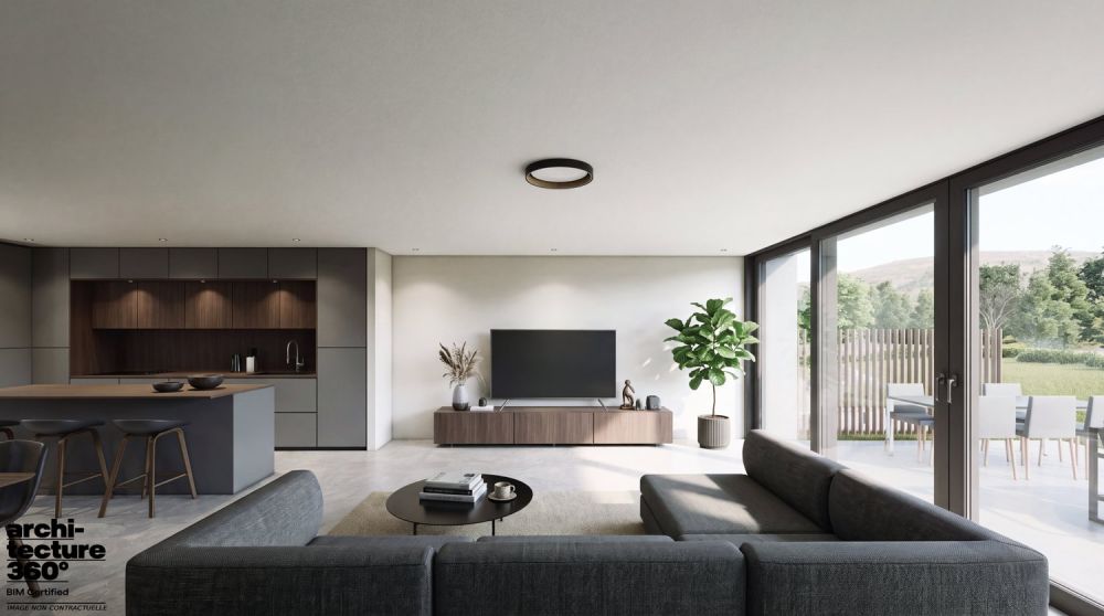 Une villa contemporaine avec plus de 420 m² de jardin ! -  Bild 3