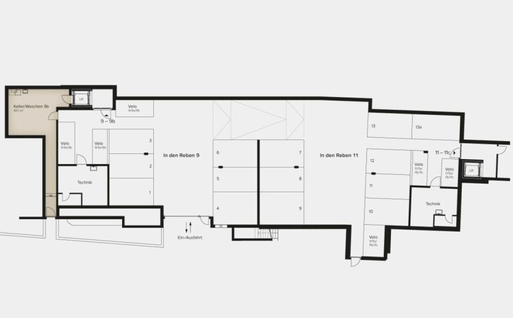 Luxuriöses 4.5-Zimmer-Terrassenhaus - In den Reben - Visualisierung