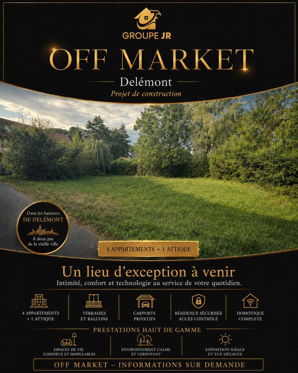 Exklusive Vorpremiere – Wohnprojekt Off Market in Delémont -  Bild 1