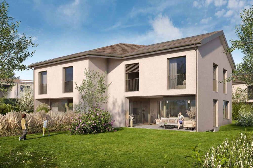 CORÇALIA Neubau Doppelhaushälfte in Corcelles-près-Payerne -  Bild 1