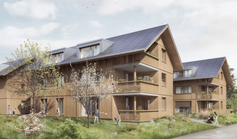 Charmante Neubau-Gartenwohnung in Mühlethurnen -  Bild 1