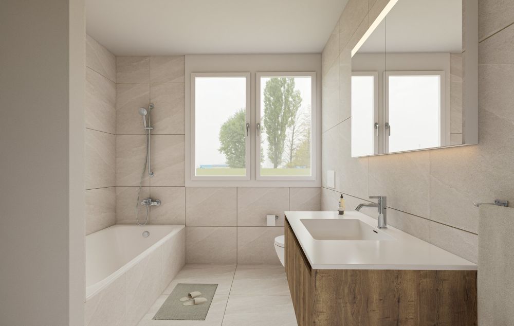 NEUBAU MFH IM ZENTRUM mit acht 4.5-Zimmer-Eigentumswohnungen - Bild 6