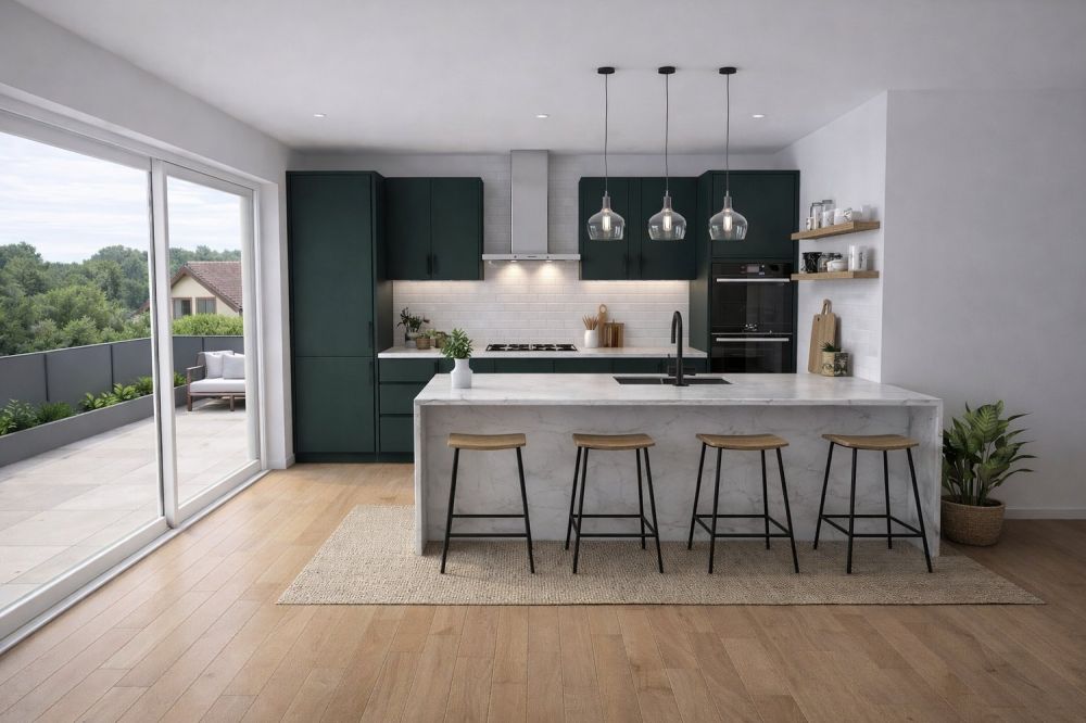 Duplex 5,5 pièces neuf sur plan – 210 m² avec suite parentale – Corban -  Bild 2