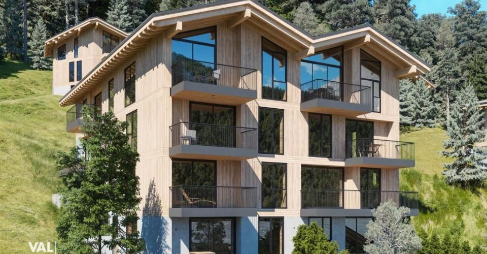 Residenz Le Roc: Luxuriöse Wohnungen mit 5-Sterne-Komfort und Bergpanorama - Appartement 4.5 pièces - image - 3